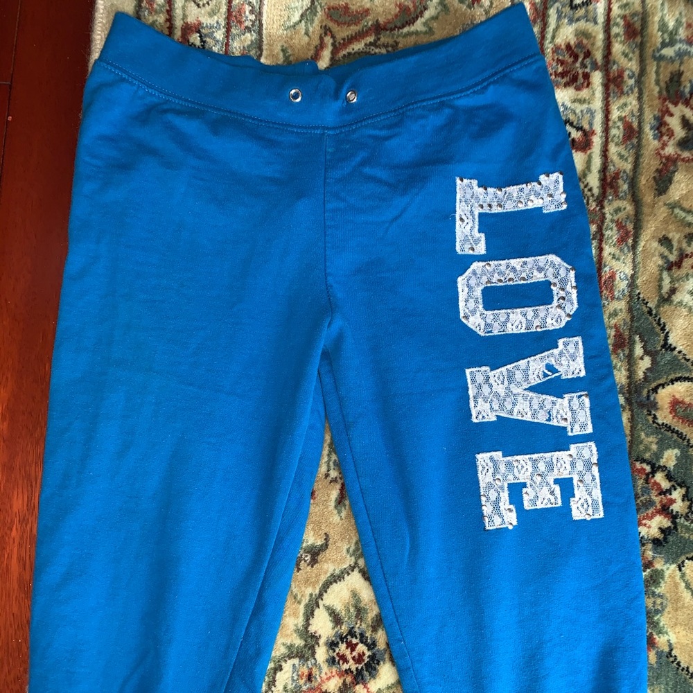 Blue LOVE Sweatpants